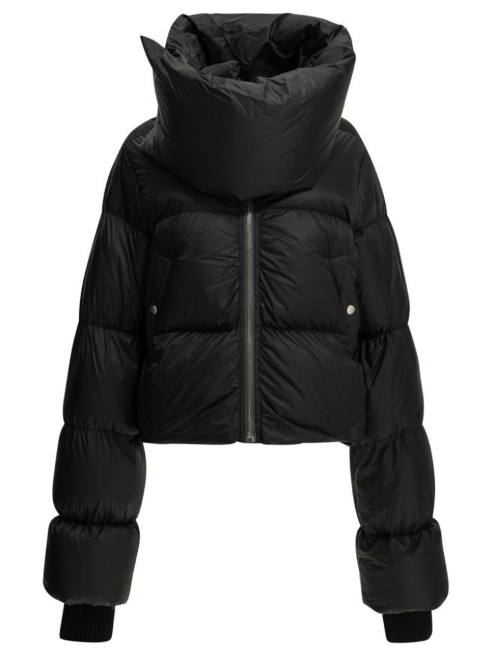 Rick Owens Funnel Neck Short Down Jacket Tag Size 44 Women
